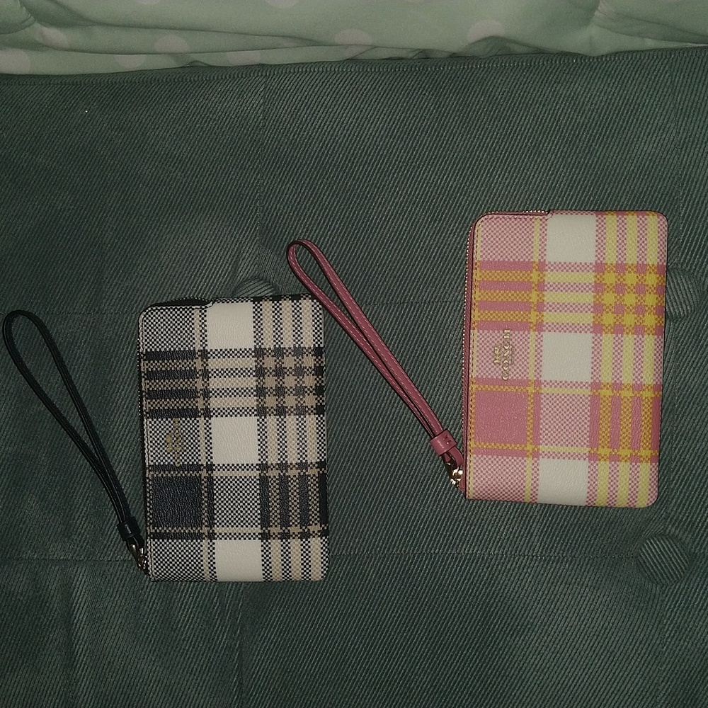 2 Coach Wristlets